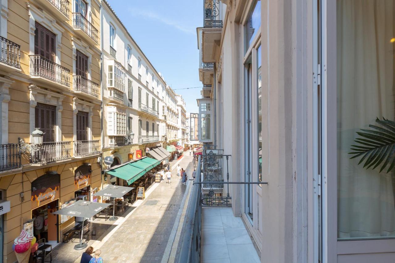 Luminoso Apartamento De Dos Habitaciones Con Vistas A Las Catedral Málaga Exteriör bild