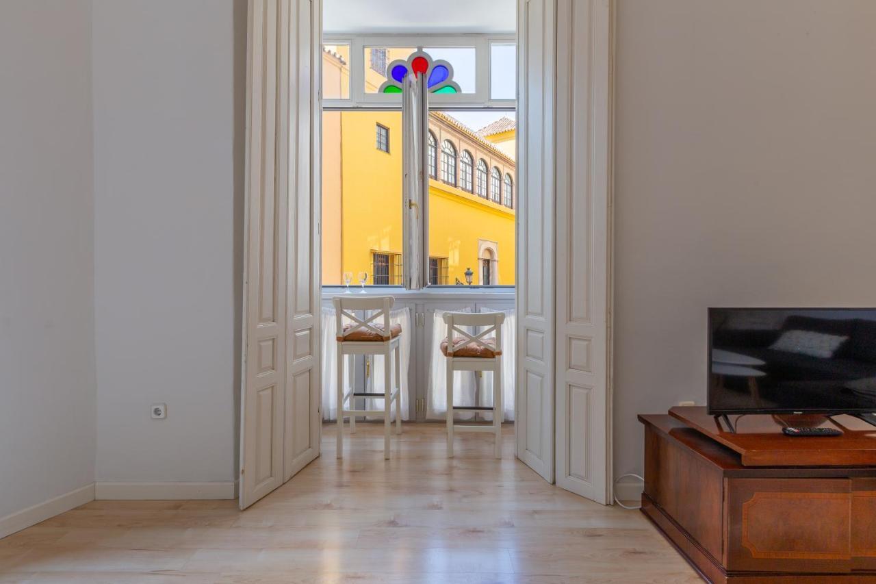 Luminoso Apartamento De Dos Habitaciones Con Vistas A Las Catedral Málaga Exteriör bild